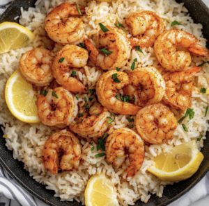 Garlic Butter Shrimp Rice