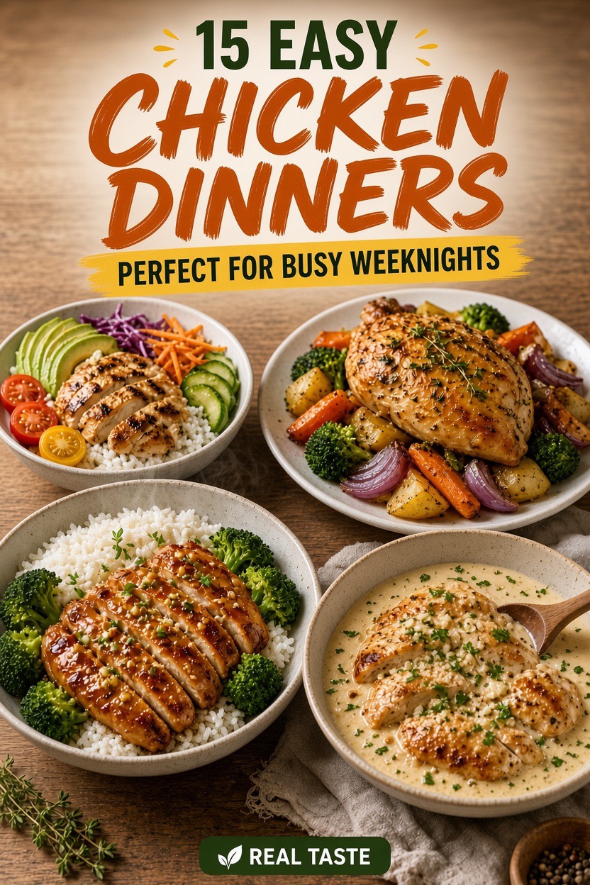 Easy Chicken Dinner Recipes