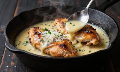 creamy garlic Parmesan chicken