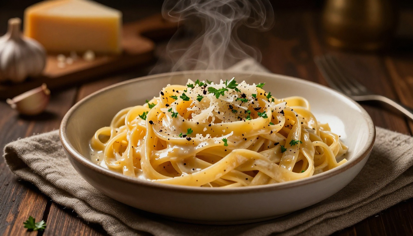 Garlic Parmesan Pasta