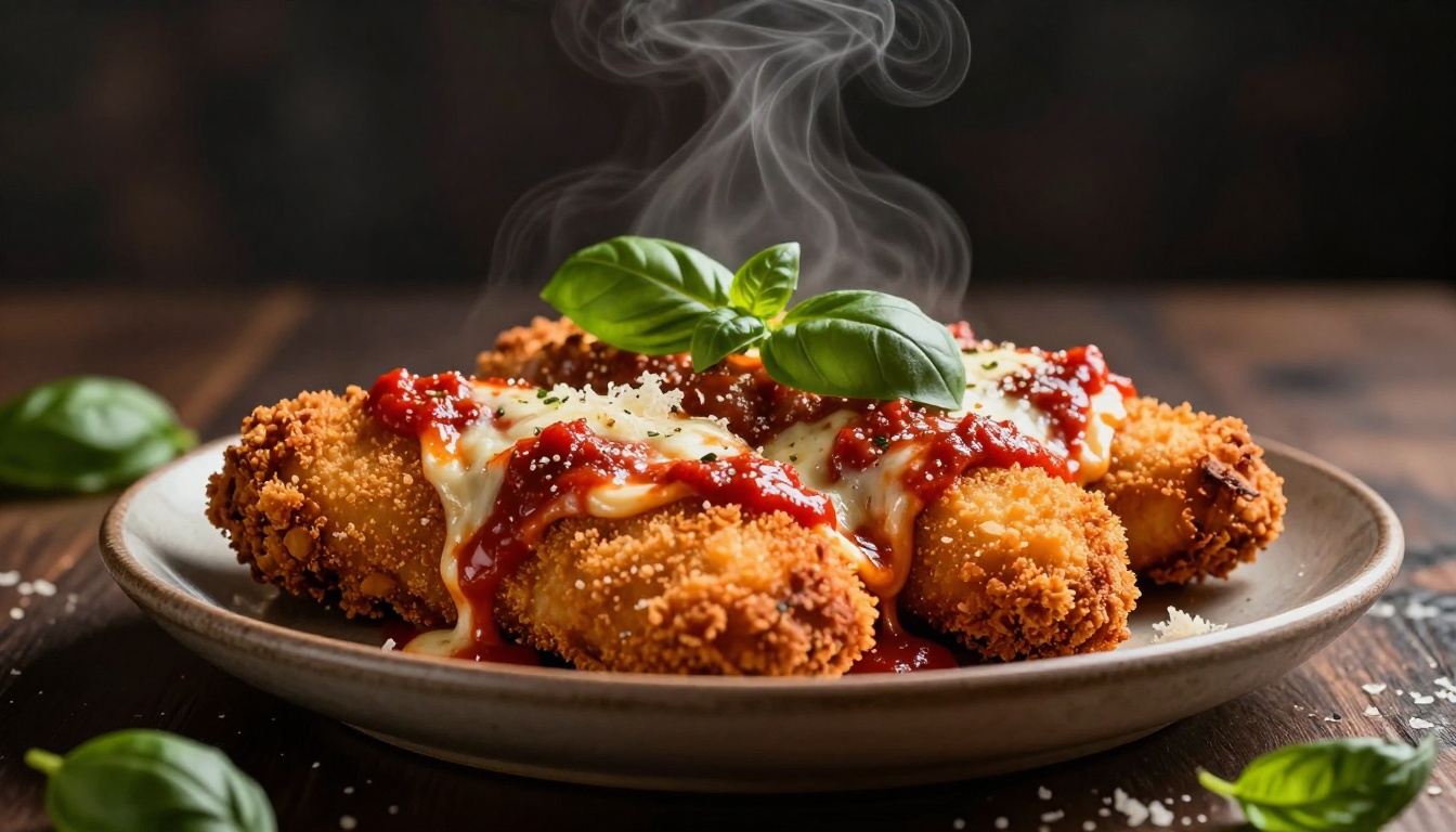 Crispy Chicken Parmesan