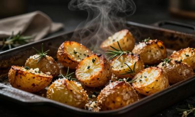 crispy roasted potatoes