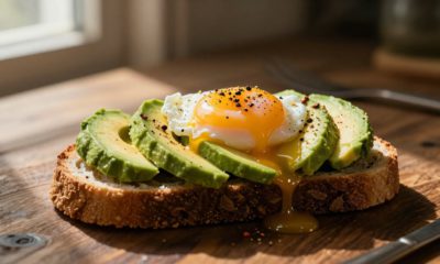 avocado toast with egg