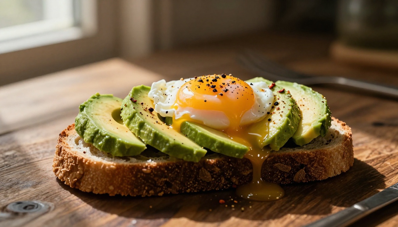 avocado toast with egg
