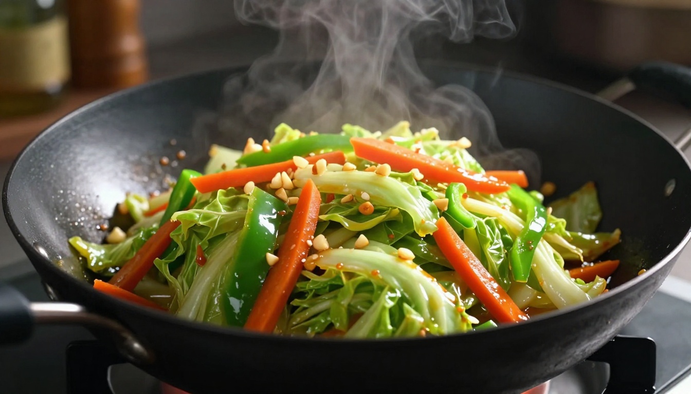 cabbage stir-fry