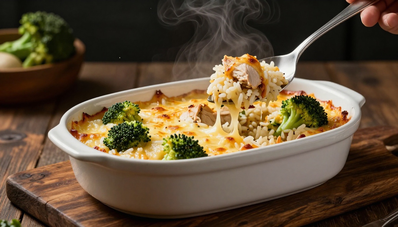 chicken broccoli rice casserole
