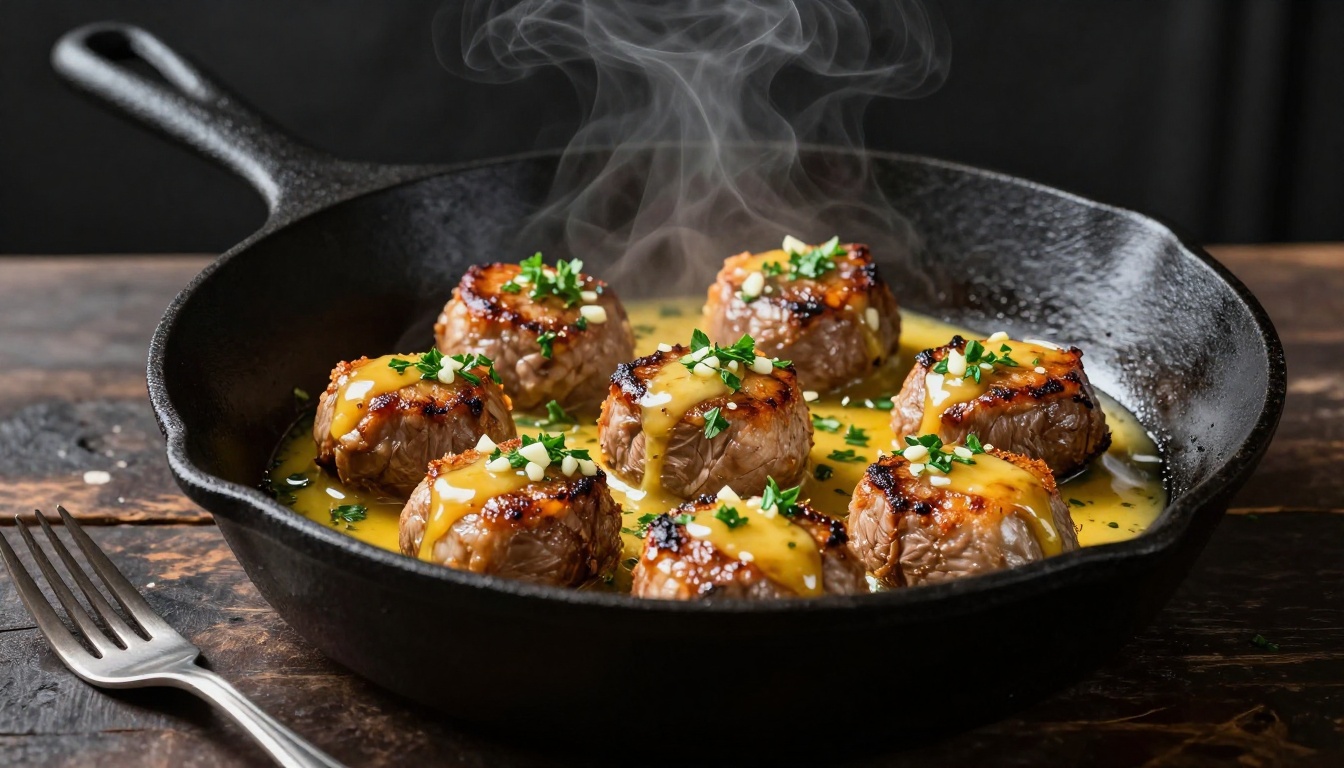 Garlic Butter Steak Bites