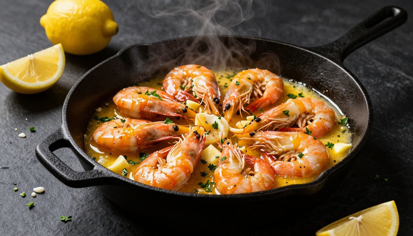 lemon butter shrimp