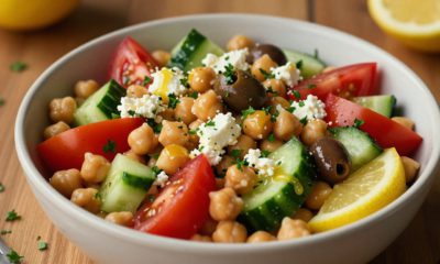 Chickpea Salad With Feta
