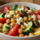 Chickpea Salad With Feta