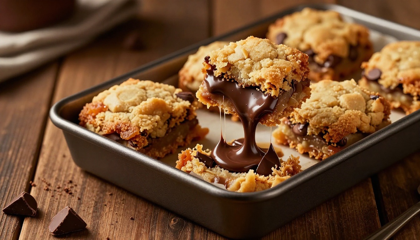 chocolate chip cookie bars